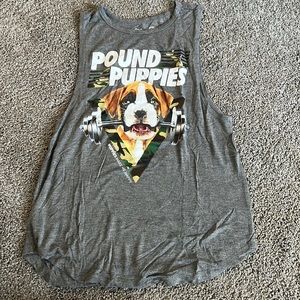 Puppies make me happy tank